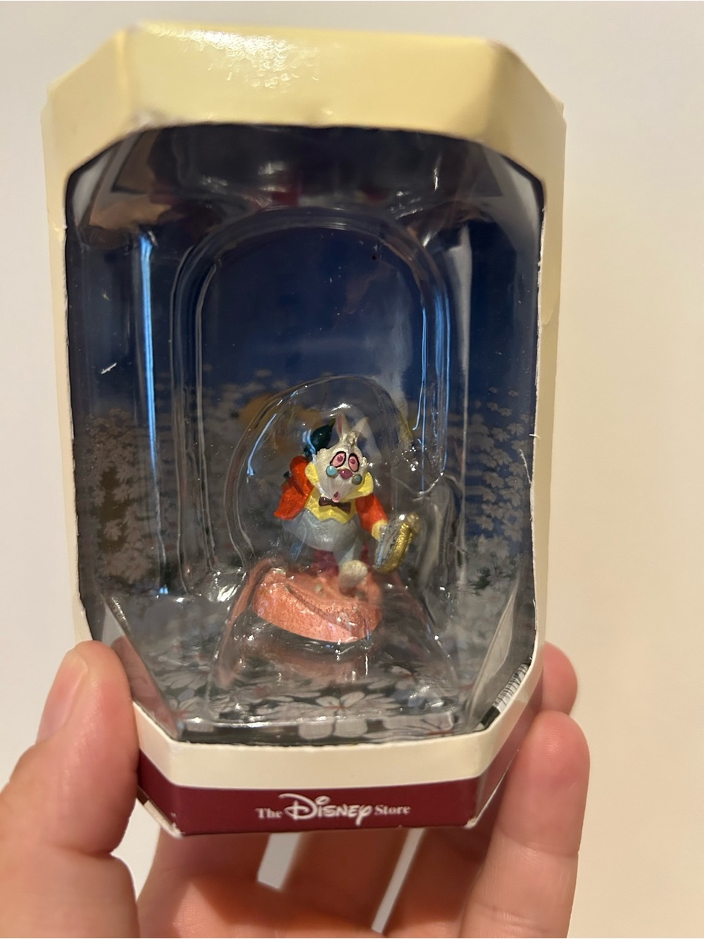 Disney TINY KINGDOM Alice in Wonderland White Rabbit 1951 Vintage Figurine